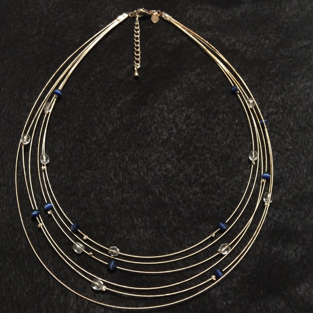 ✨4/$20 American eagle multi silver wires necklace
